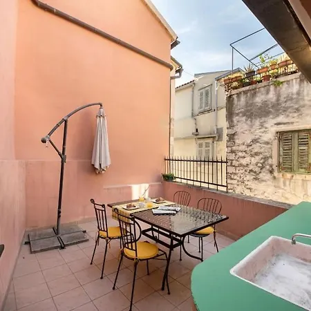 Duplex With Terrace In The * Split